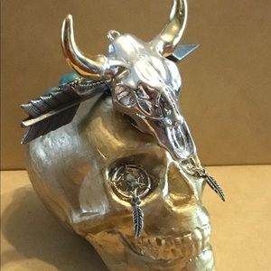 Handmade Southwest themed sugar skull